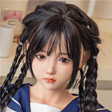クリスマス SHEDOLL 北栀（beizhi） 148cm Cカップ 宣伝画像フルシリコン製 硬めシリコンヘッド 等身大リアルラブドール 初心者向け