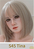 Irontechdoll 160cm Minus Fカップ新作ボディ S45ヘッド シリコン製リアルラブドール 塗装加工あり 眉毛と睫毛植毛加工あり  リアルドール 等身大 ダッチワイフ