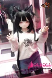 MOZU DOLL 121cm 雅雅ちゃん 普段着 ソフトビニール製頭部 TPE製ボディラブドール 宣伝画像と同じ制服も付属