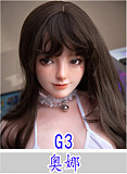 Irontechdoll 164cm  Gカップ  S40ヘッド  シリコンヘッド+TPEボディ リアルラブドール 塗装加工あり 眉毛と睫毛植毛加工あり  リアルドール 等身大 ダッチワイフ