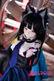 MOZU DOLL 115cm Aカップ雅雅ちゃん ソフトビニール製頭+TPE製ボディ  ロリ系ラブドール 宣伝画像と同じ制服も付属