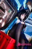 MOZU DOLL 115cm Aカップ雅雅ちゃん ソフトビニール製頭+TPE製ボディ  ロリ系ラブドール 宣伝画像と同じ制服も付属