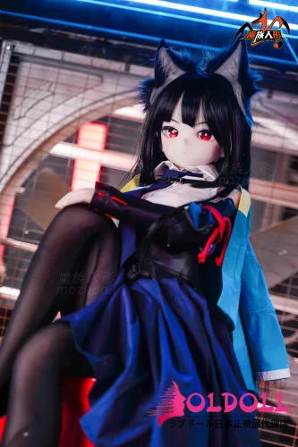 MOZU DOLL 115cm Aカップ雅雅ちゃん ソフトビニール製頭+TPE製ボディ  ロリ系ラブドール 宣伝画像と同じ制服も付属