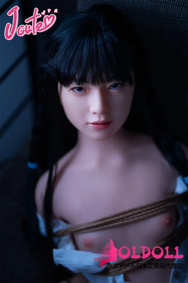J cute 137cm バスト平+AGD19 萌咲（もえ）植毛タイプヘッド フルシリコンドール 美人人形 カスタマイズドール