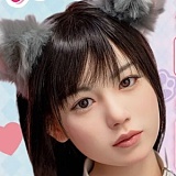 J cute  AGD10 美郁（みく）ヘッド  149cm バスト平 フルシリコンドール 貧乳系リアルドール