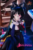 MOZU DOLL 115cm Aカップ雅雅ちゃん ソフトビニール製頭+TPE製ボディ  ロリ系ラブドール 宣伝画像と同じ制服も付属