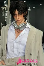 蛍火日記 176cm 江灵ヘッド 筋肉美男ラブドール 職人メイク二次元風ドール 着脱ペニス選択可 シリコン製高身長男性ラブドール