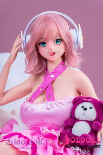 最新戦闘機ドール Sino doll 実践向け Soft-max 143cm Gカップボディ＋ S55凛兰ヘッド フルシリコンラブドール ダッチワイフ(アニメヘッド口なし)