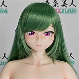 IROKEBIJIN(色気美人) ミニライプ 80/90cmラブドール適切ウィッグ単品