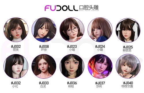 FUDOLL シリコンヘッド単品  頭のみ 宣伝画像と同じメイク 眉毛と睫毛植毛加工あり 等身大リアルラブドール m16ボルト