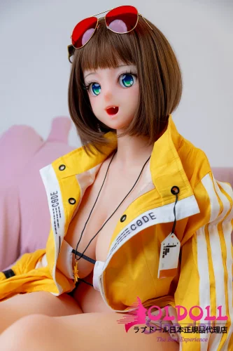 最新戦闘機ドール Sino doll 実践向け143cm Gカップ S55凛兰ヘッド シリコン製ろり系ラブドール(アニメヘッド口なし)