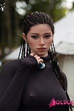 TOP-CYDOLL 170cm Dカップ Amberヘッド 外出撮影等身大リアルドール フルシリコン製セクシーラブドール