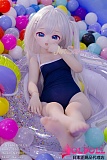 アニメドール wmdoll 85cm #S002ヘッド BJD風メイクミニドール ソフトビニール製ヘッド+TPE製ボディ 肩を竦める 等身大フィギュア リアルドール
