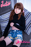 J cute 137cm バスト平+AGD17 羽純（はずみ）植毛ヘッド フルシリコンドール 美人人形 カスタマイズドール