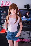 J cute 137cm バスト平+AGD17 羽純 植毛ヘッド フルシリコンドール 美人人形 カスタマイズドール