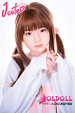 J cute 137cm バスト平+AGD17 羽純 植毛ヘッド フルシリコンドール 美人人形 カスタマイズドール