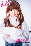 J cute 137cm バスト平+AGD17 羽純 植毛ヘッド フルシリコンドール 美人人形 カスタマイズドール