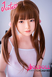 J cute 137cm バスト平+AGD17 羽純 植毛ヘッド フルシリコンドール 美人人形 カスタマイズドール