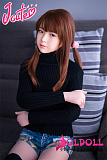J cute 137cm バスト平+AGD17 羽純（はずみ）植毛ヘッド フルシリコンドール 美人人形 カスタマイズドール