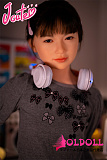 J cute 137cm バスト平+AGD07唯（ゆい）植毛ヘッド フルシリコンドール 美人人形 カスタマイズドール