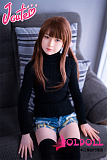 J cute 137cm バスト平+AGD17 羽純（はずみ）植毛ヘッド フルシリコンドール 美人人形 カスタマイズドール