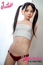 J cute 137cm バスト平 AGD17 羽純ヘッド フルシリコンドール 清純系パートナー貧乳ドール