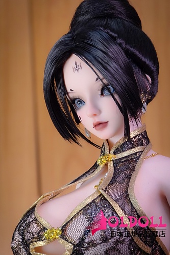 Mini Doll ミニドール  60cm 巨乳（60p）コスプレ black wukong 黑悟空の四妹 ソフトビニール製ヘッド+シリコン製ボディ小さいラブドール 女性フィギュア