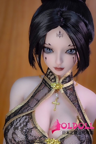 Mini Doll ミニドール  60cm 巨乳（60p）コスプレ black wukong 黑悟空の四妹 ソフトビニール製ヘッド+シリコン製ボディ小さいラブドール 女性フィギュア