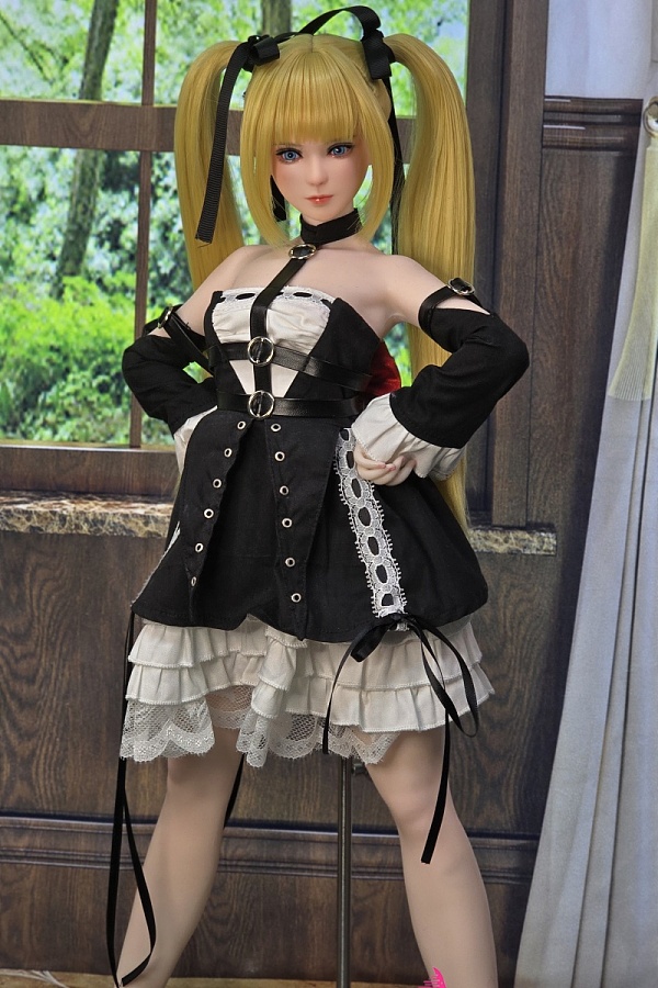 Mini Doll ミニドール  60cm貧乳（60XS）コスプレ rose marry ソフトビニール製ヘッド+シリコン製ボディ小さいラブドール 女性フィギュア