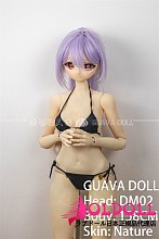 guavadoll（グアバ）番石榴 160cm Cカップ DM02ヘッド  ビニール（PVC）ヘッドとボディ 1：1 等身大ラブドール BJDドール 等身大フィギュア