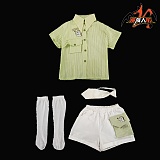 【新品キャンペーン 一つ硬めビニールヘッド+一つ軟性tpeヘッド】MOZU DOLL 130cm 苗苗(Meu)ちゃん 等身大アニメラブドール 宣伝画像と同じ制服も付属