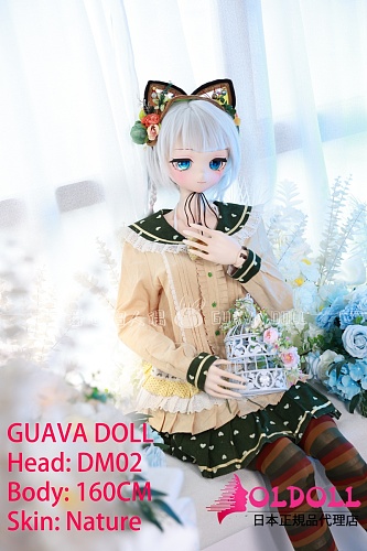 guavadoll（グアバ）番石榴 160cm Cカップ DM02ヘッド  ビニール（PVC）ヘッドとボディ bjdタイプ等身大アニメドール 球体関節人形
