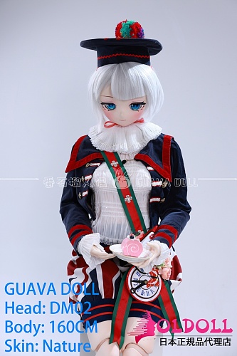 guavadoll（グアバ）番石榴 160cm Cカップ DM02ヘッド  ビニール（PVC）ヘッドとボディ 1：1 等身大アニメドール BJDドール 関節フィギュア