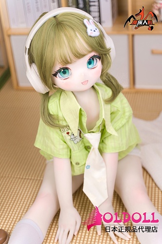 【新品キャンペーン 一つ硬めビニールヘッド+一つ軟性tpeヘッド】MOZU DOLL 130cm 苗苗(Meu)ちゃん 等身大アニメラブドール 宣伝画像と同じ制服も付属