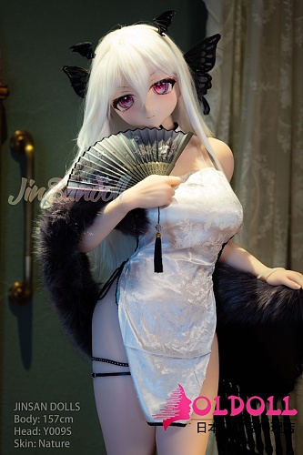 wmdoll 157cm Bカップ#Y009sヘッド アニメドール ソフトビニール製ヘッド+TPE製ボディ 等身大セクシーダッチワイフ