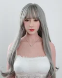 FANREALトルソー 95cm Gカップ #Lingヘッド ROS口開閉機能可能 ナチュラル肌色  巨尻 シリコンセクシーリアルドール