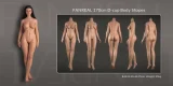 FANREAL フルシリコン製 ヘッドとボディ自由に組合可能 等身大 ラブドール  リアルドール