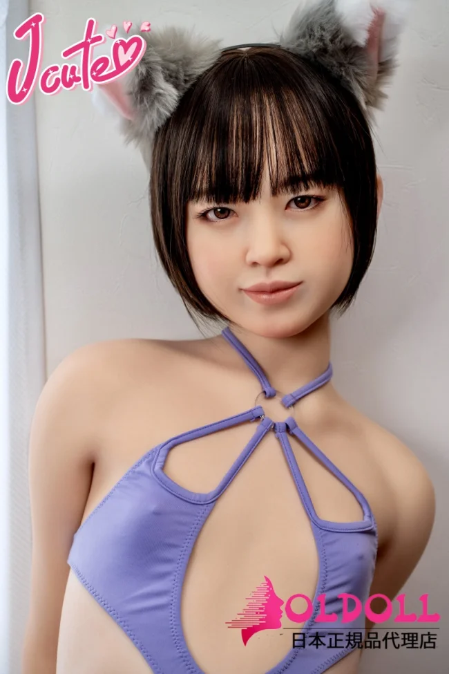 J cute 149cmバスト平 AGD05ヘッド 美峰(みほ)ロリータ 貧乳美少女可愛いダッチワイフ