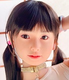 J cute  149cmバスト平 AGD05ヘッド 美峰（みほ）ロリータ 貧乳美少女可愛いダッチワイフ