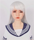 Sanhui doll 新ボディ158cm Dカップ  最新メイク③#8ヘッド 【フェイシャルEX】機能対応可能 ROS口開閉機能対応可能 シリコン製可愛いダッチワイフ
