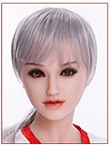 Sanhui doll 新ボディ158cm Dカップ  最新メイク③#8ヘッド 【フェイシャルEX】機能対応可能 ROS口開閉機能対応可能 シリコン製可愛いダッチワイフ