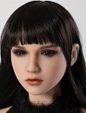 Sanhui doll 新ボディ158cm Dカップ  最新メイク③#8ヘッド 【フェイシャルEX】機能対応可能 ROS口開閉機能対応可能 シリコン製可愛いダッチワイフ