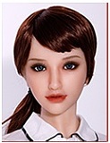 Sanhui doll 新ボディ158cm Dカップ  最新メイク③#8ヘッド 【フェイシャルEX】機能対応可能 ROS口開閉機能対応可能 シリコン製可愛いダッチワイフ