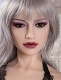 Sanhui doll 新ボディ158cm Dカップ  最新メイク③#8ヘッド 【フェイシャルEX】機能対応可能 ROS口開閉機能対応可能 シリコン製可愛いダッチワイフ