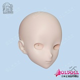 シリコンヘッド アニメ系bjdoll風メイク