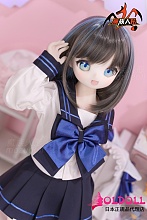MOZU DOLL 最新作アニメドール 85cm 猫（Neko）等身大フィギュア ソフトビニール製頭部 TPE製ボディ かわいいミニドール 宣伝画像と同じ制服も付属