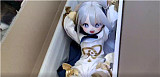 MOZU DOLL 最新作アニメドール 85cm 猫（Neko）等身大フィギュア ソフトビニール製頭部 TPE製ボディ かわいいミニドール 宣伝画像と同じ制服も付属