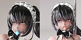Otaku Doll 角栖華凜 ミニドール 最新作 65cm  PVCヘッド+シリコンボディ 収納が便利 使いやすい 普段は鑑賞用 小さいラブドール 女性素体 フィギュア cosplay