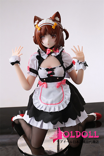 Otaku Doll 猫娘 紅豆 ミニドール 最新作 65cm  PVCヘッド+シリコンボディ 収納が便利人形ドール リアルフィギュア cosplay