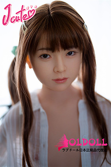 J cute 137cm バスト平+AGD17 羽純 植毛ヘッド フルシリコンドール リアル美少女 カスタマイズドール
